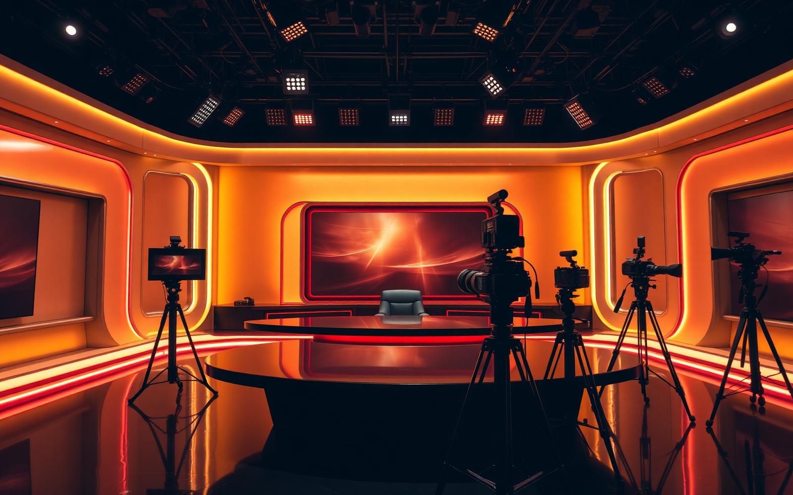 Inside the Sonijay TV production studio